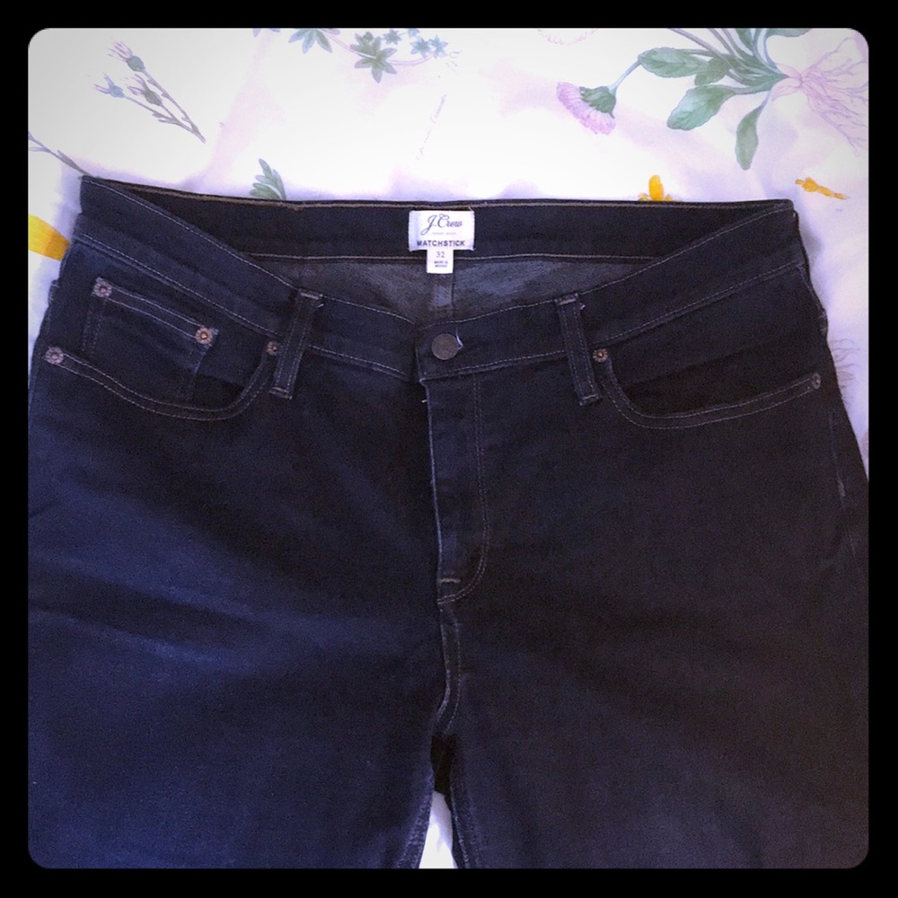 JCrew Matchstick Dark wash Jeans 32x30